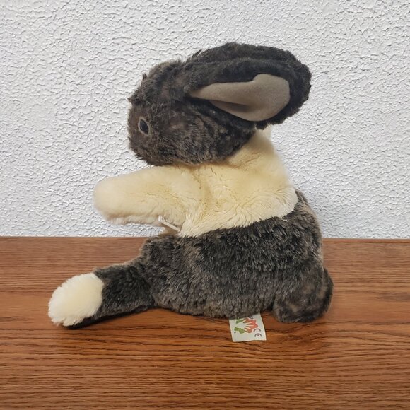 Plush 10" Folkmanis Baby Dutch Rabbit Hand Puppet - Picture 5 of 7